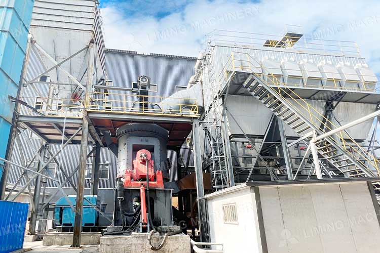 Установка вертикальной угольной мельницы LM производительностью 20 т/ч